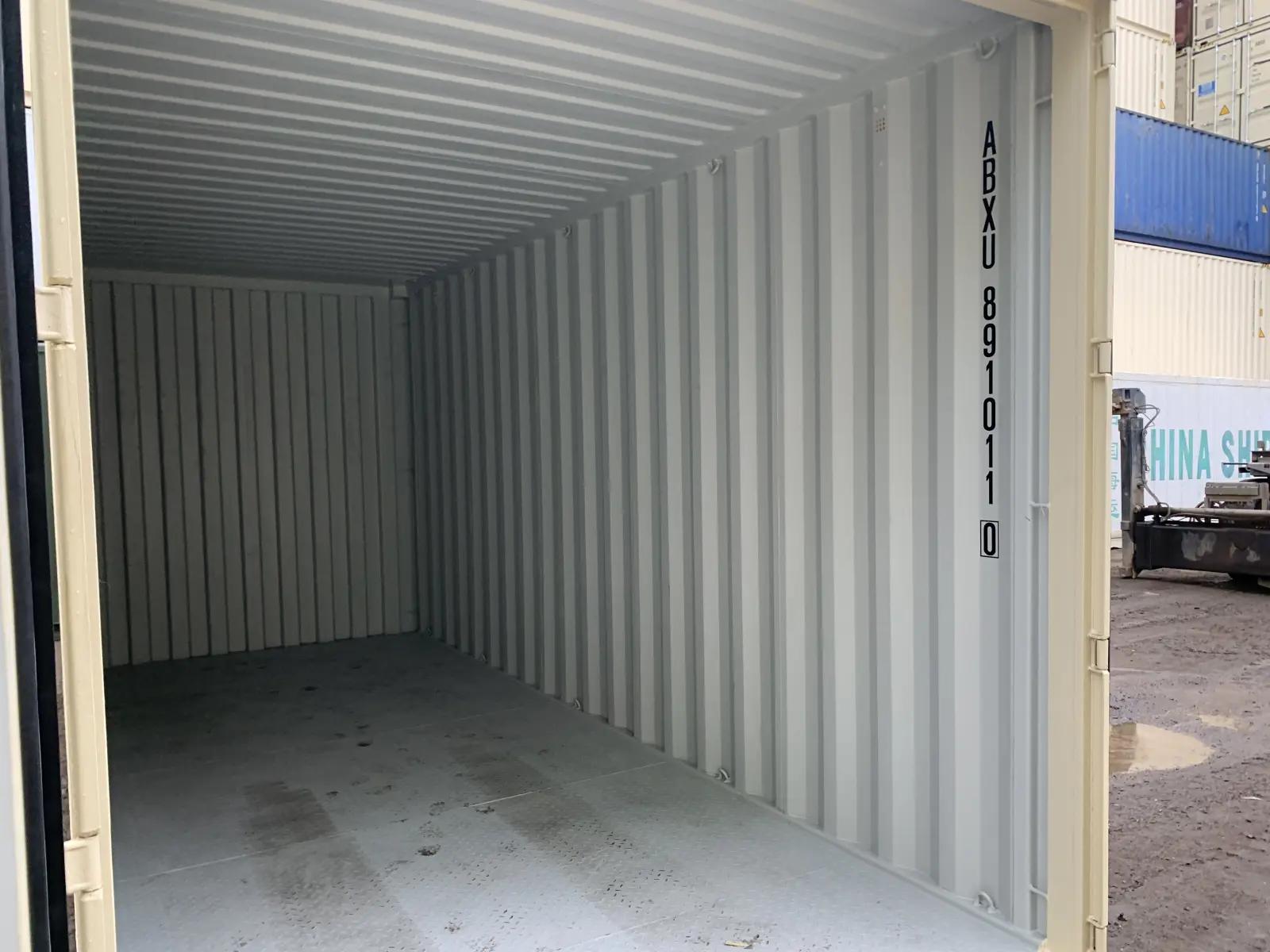 20ft High Cube Shipping Container w' Steel Floor