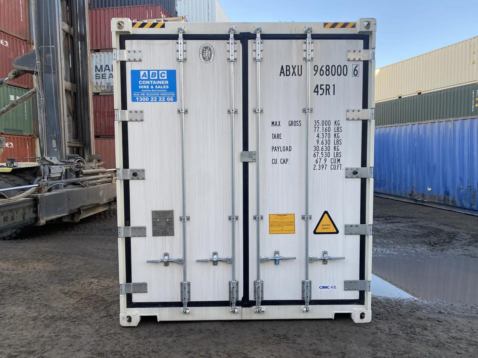 40ft Refrigerated High Cube Shipping Container