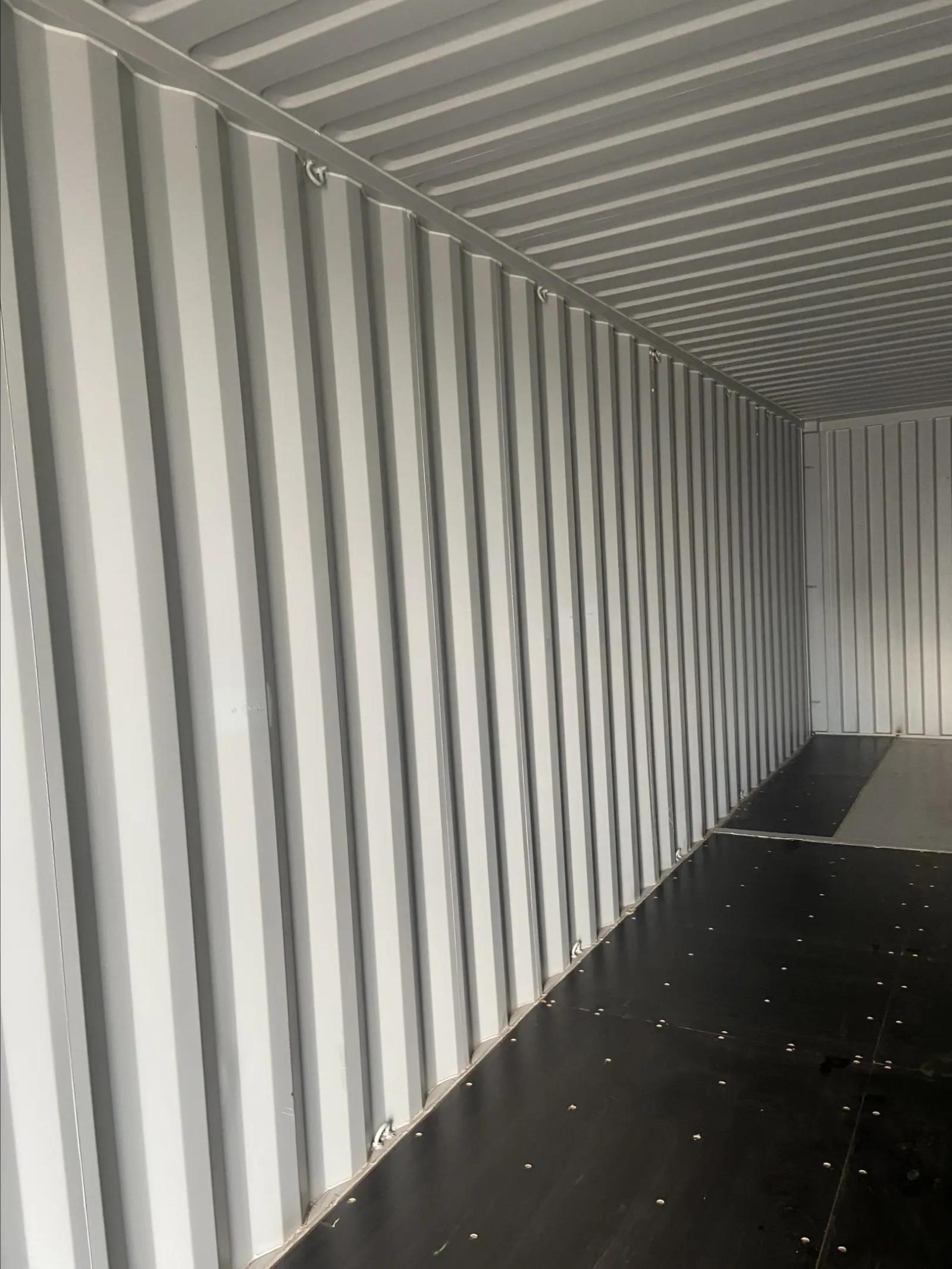 40ft High Cube Shipping Container w' Side Opening (4 Sets of Side Doors)