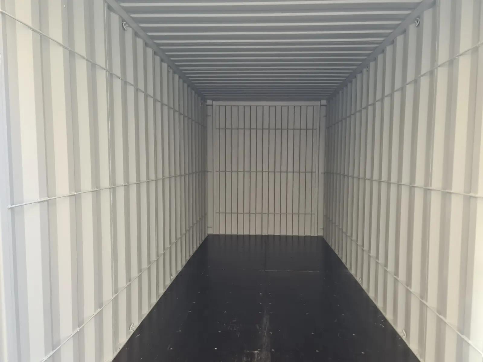 20ft High Cube Shipping Container w' Tie Rails