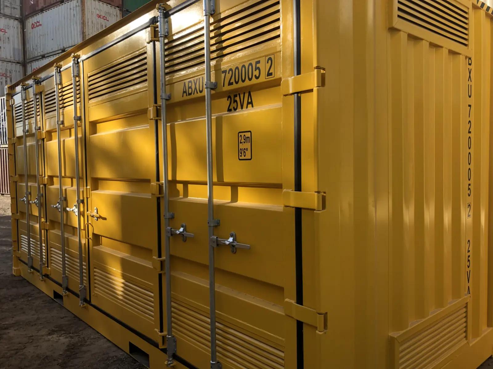 20ft Dangerous Goods Shipping Container w' Side Opening