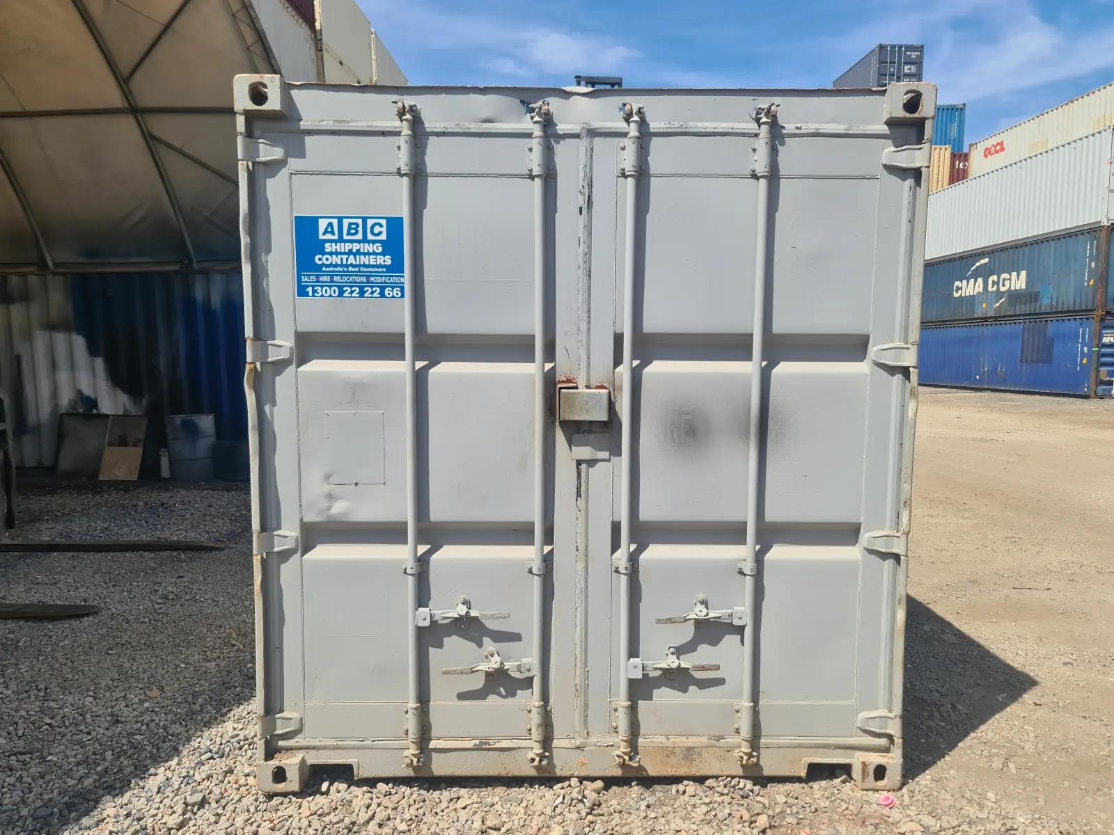 21ft Plumbers Box Shipping Container