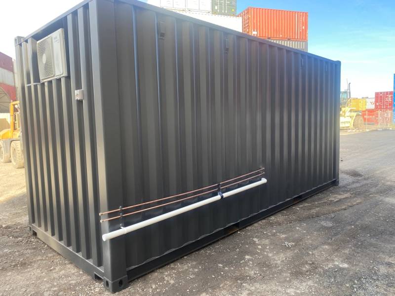 The 20ft feedlot servery fit-out