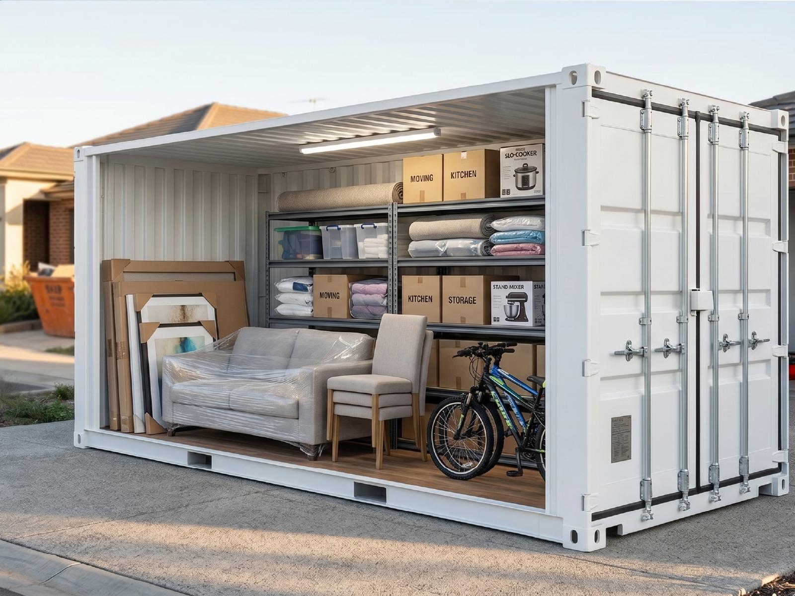 a hire container example