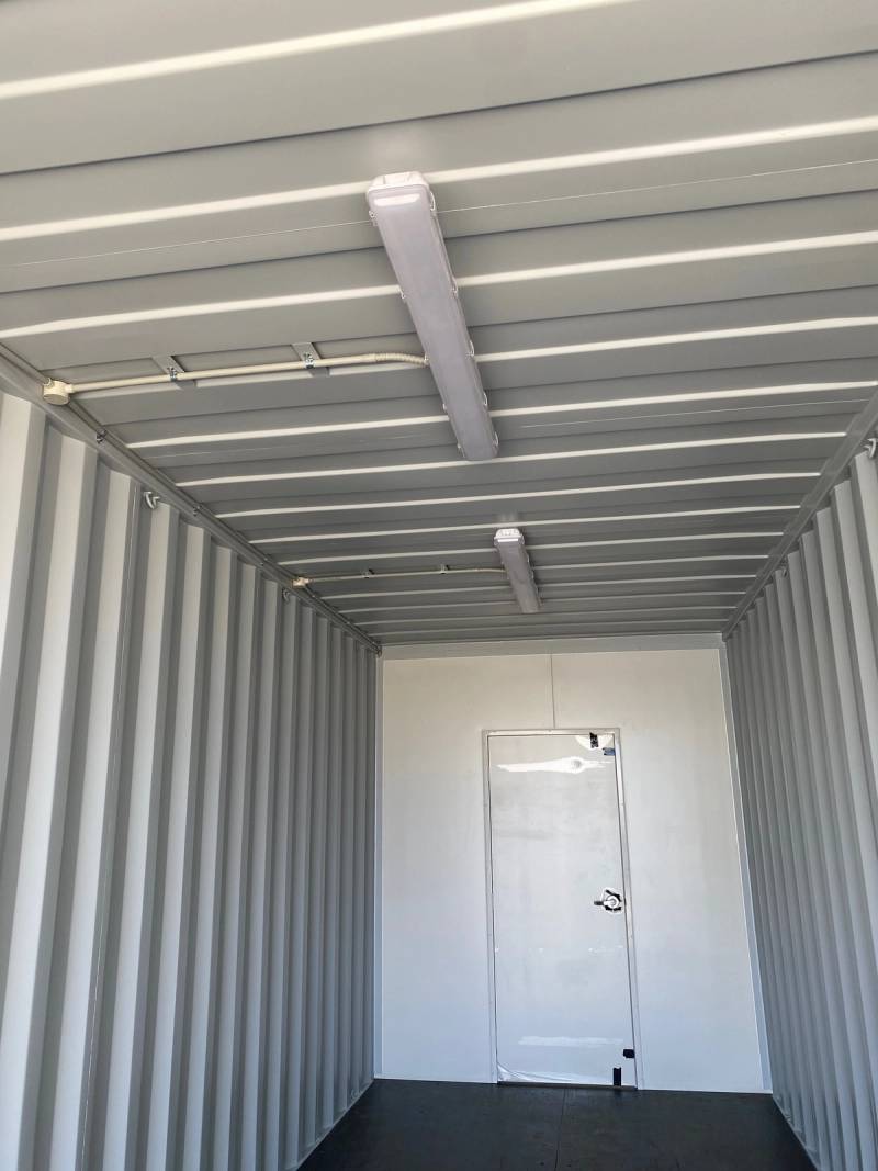 The 40ft half site office, half storage container