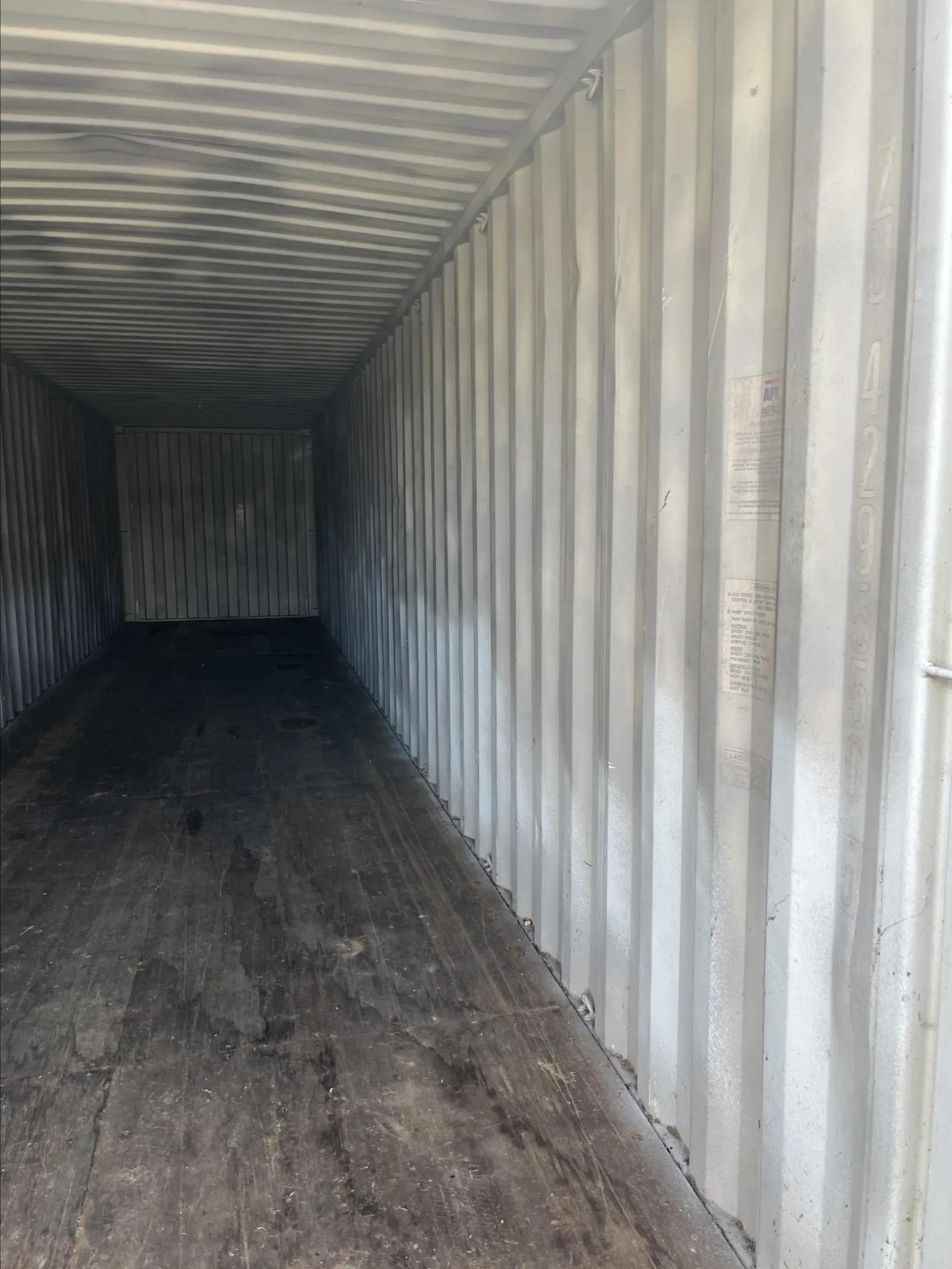Used 40ft Standard Height Shipping Container