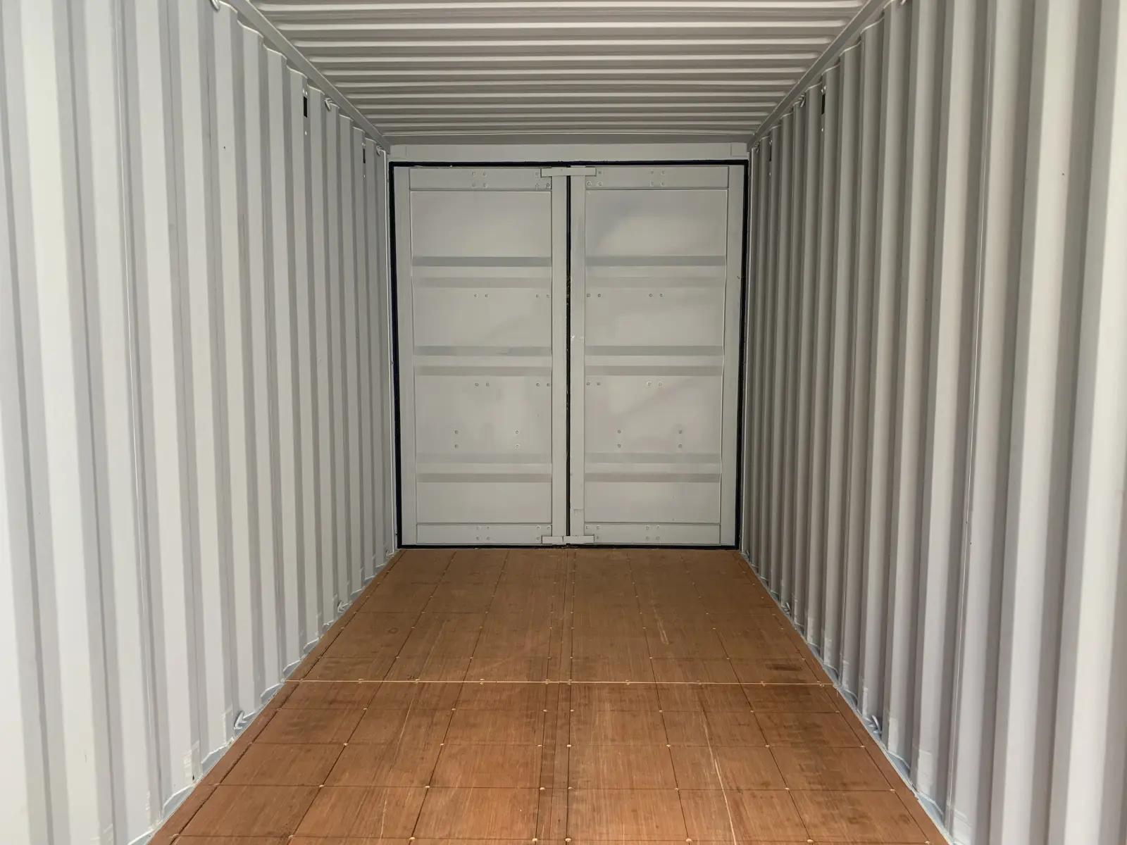 20ft High Cube Shipping Container w' Doors Both Ends
