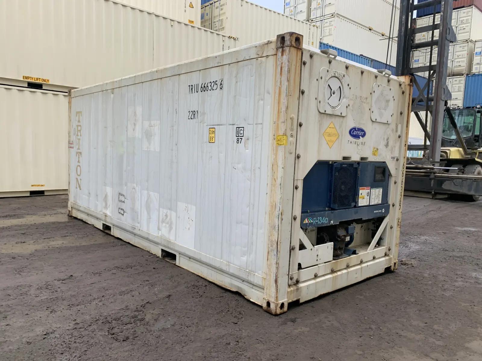Used 20ft Refrigerated Shipping Container, Non-Operational
