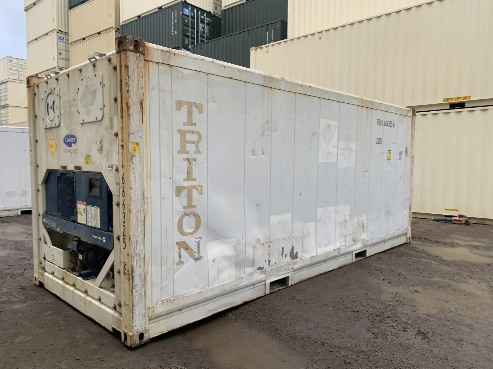 Used 20ft Refrigerated Shipping Container, Non-Operational