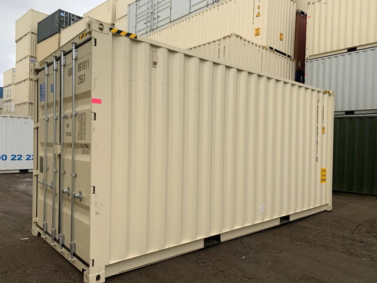 20ft High Cube Shipping Container w' Steel Floor