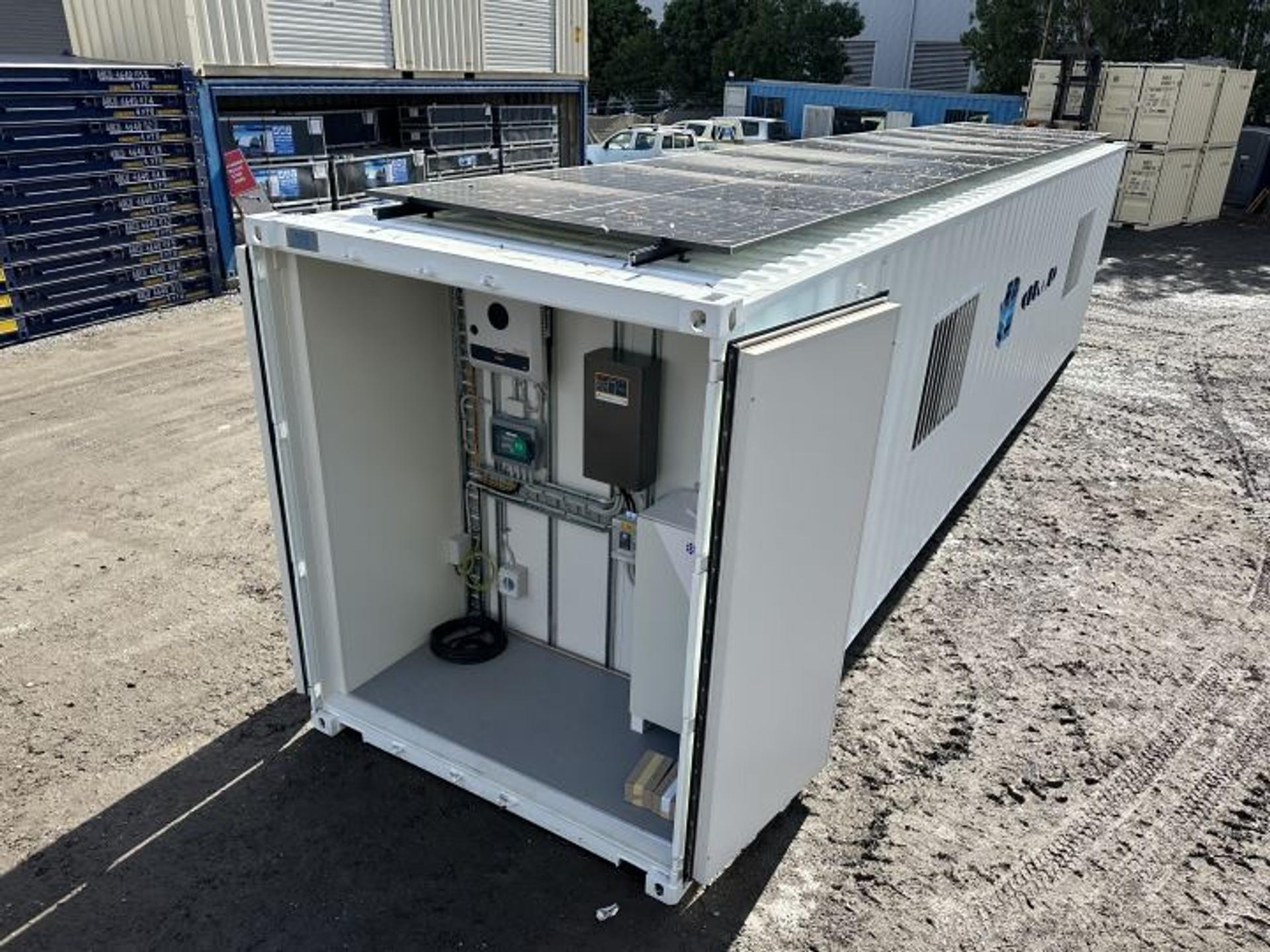 40ft off-grid site office — ABC Containers build