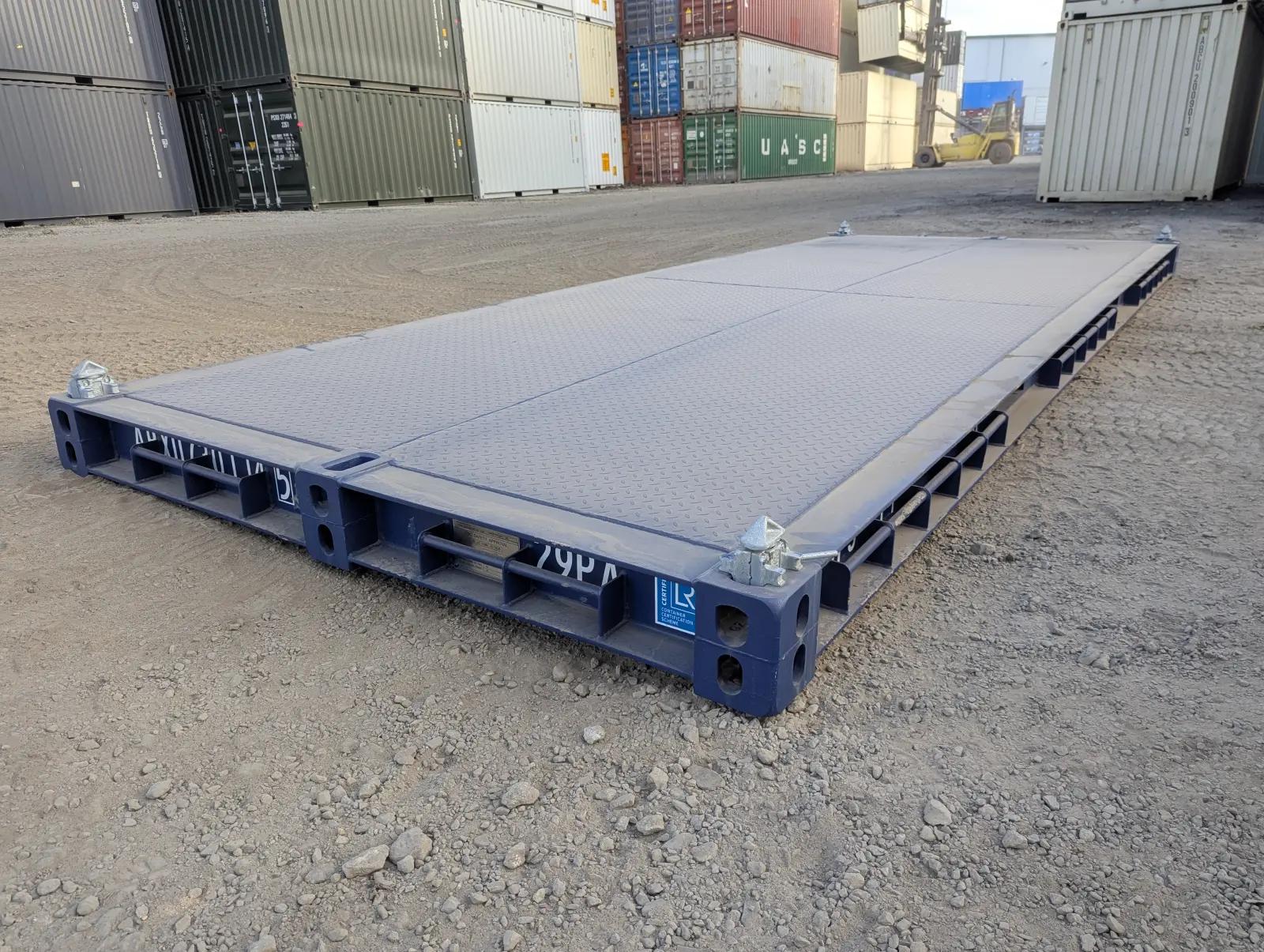 20ft Platform w' 3 cnr casts