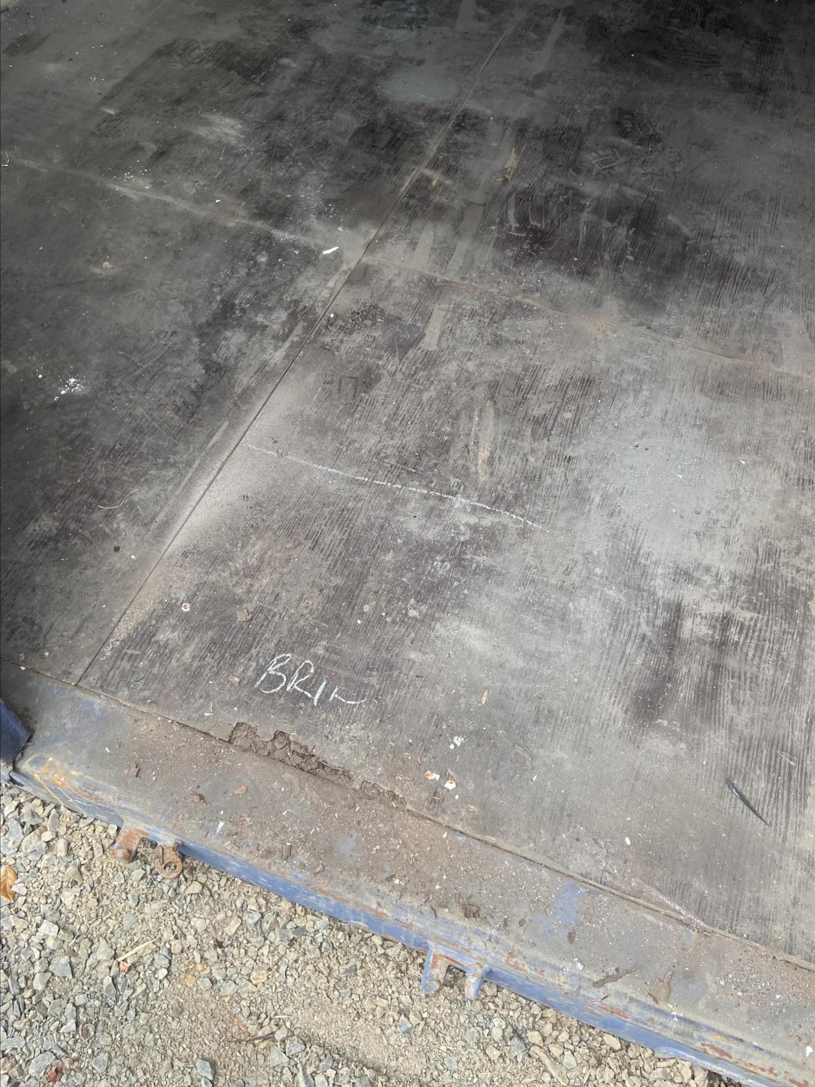Used 20ft High Cube Bulker w' Steel Floor