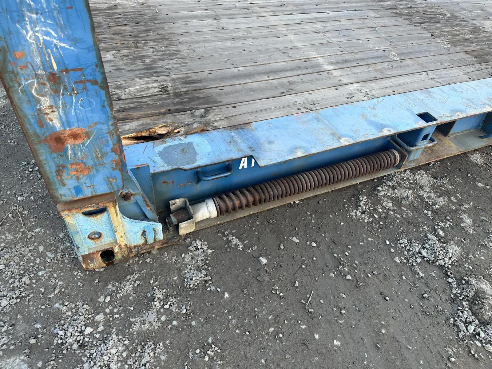 Used 20ft Flat Rack w' Collapsible Ends