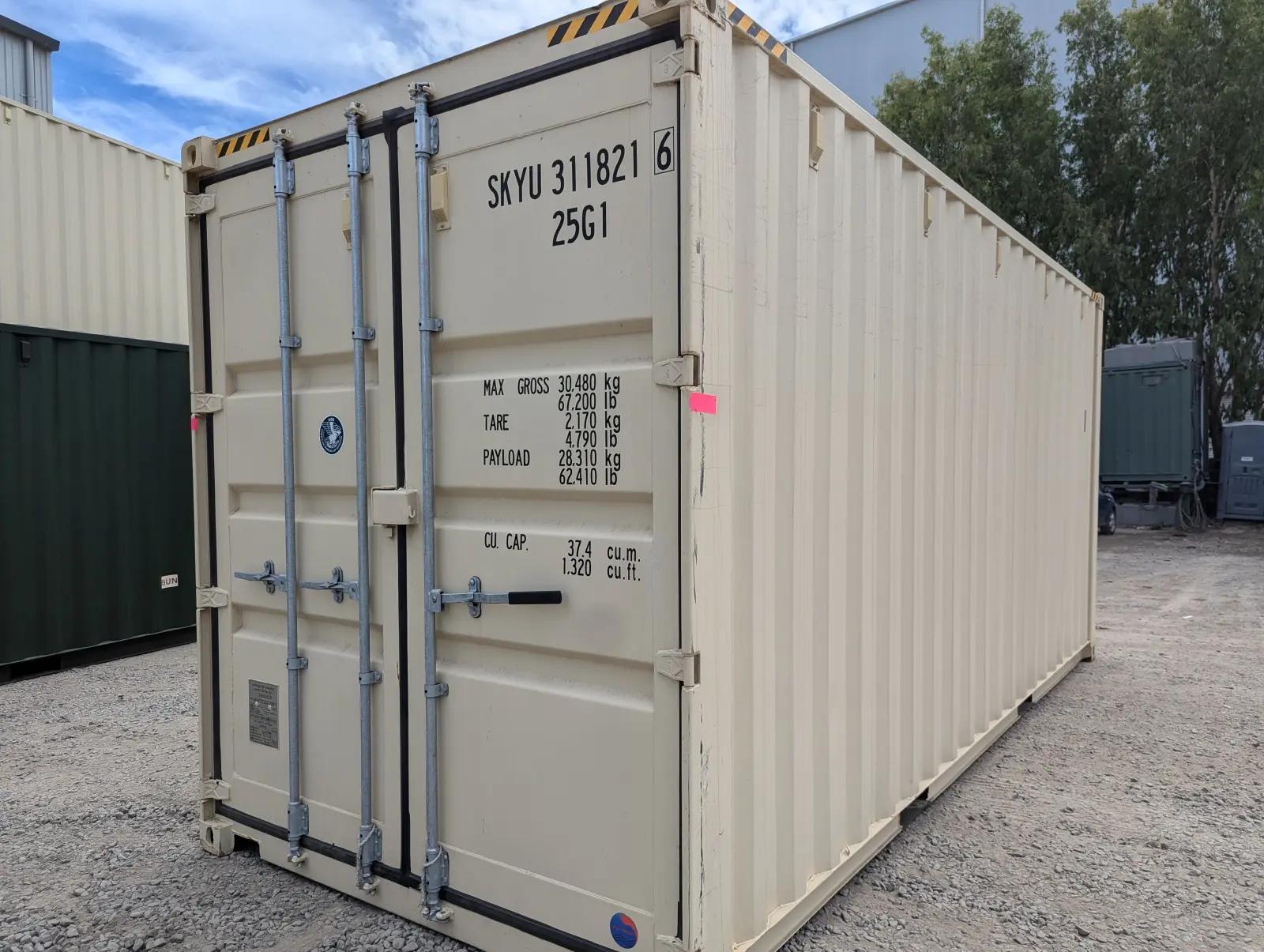 20ft High Cube Shipping Container