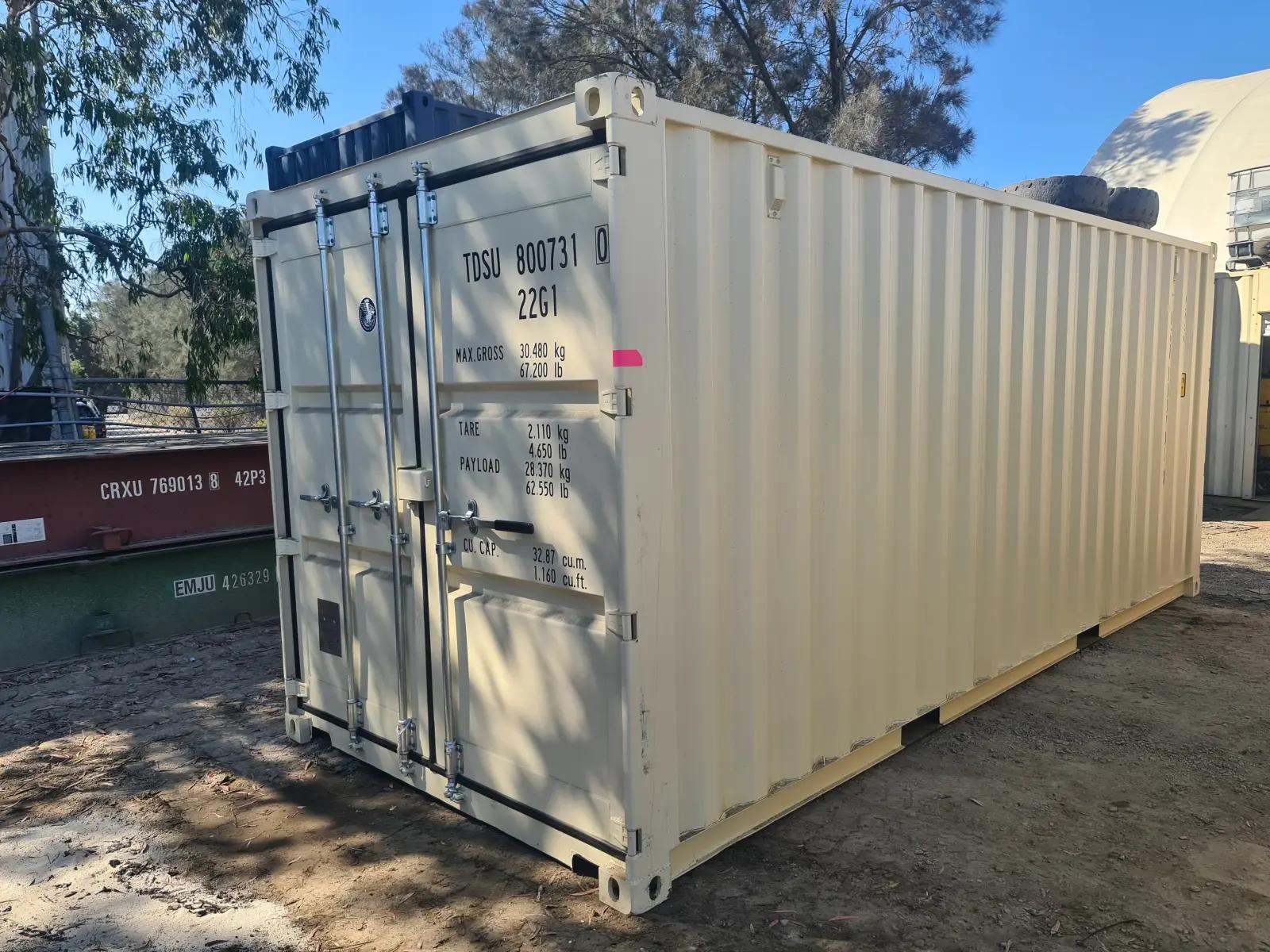 20ft Shipping Container w' Doors Both Ends