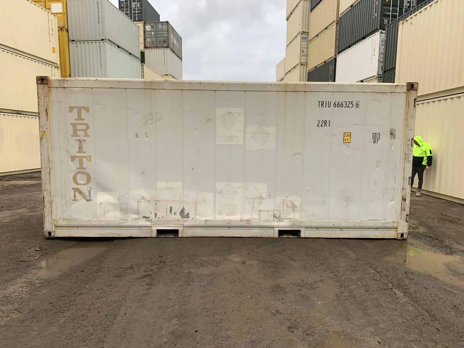 Used 20ft Refrigerated Shipping Container, Non-Operational