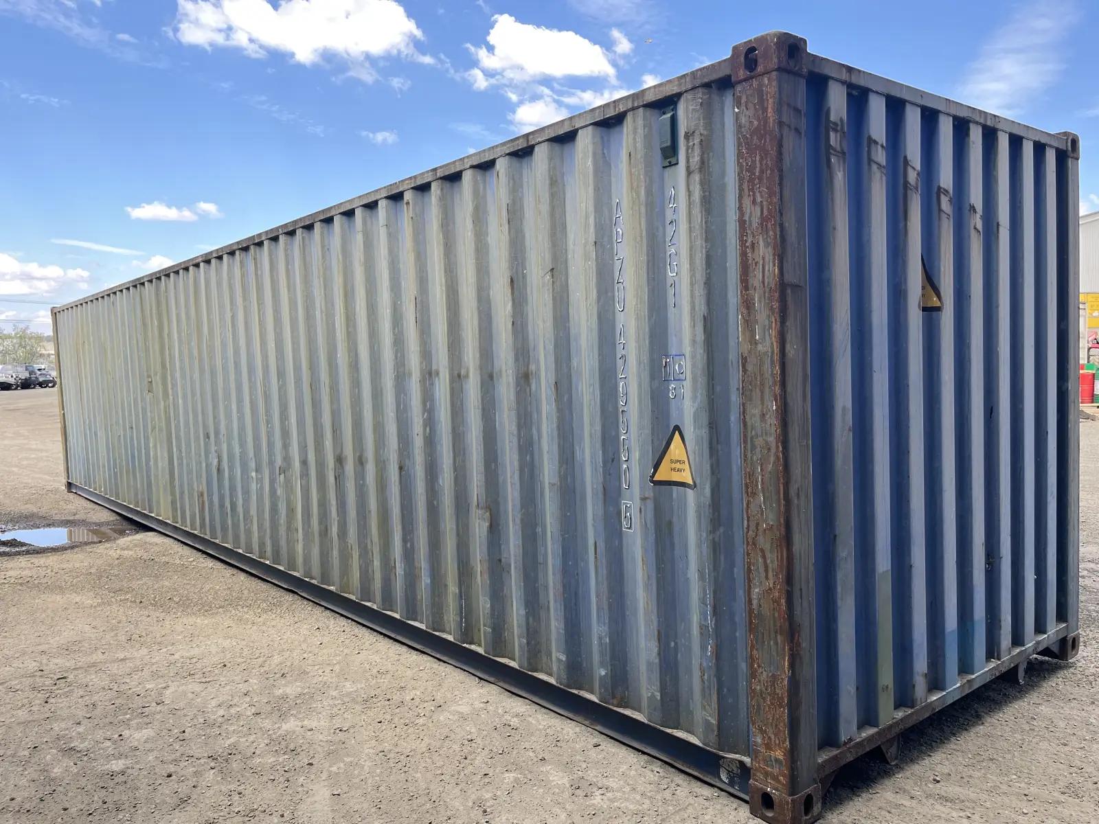 Used 40ft Standard Height Shipping Container