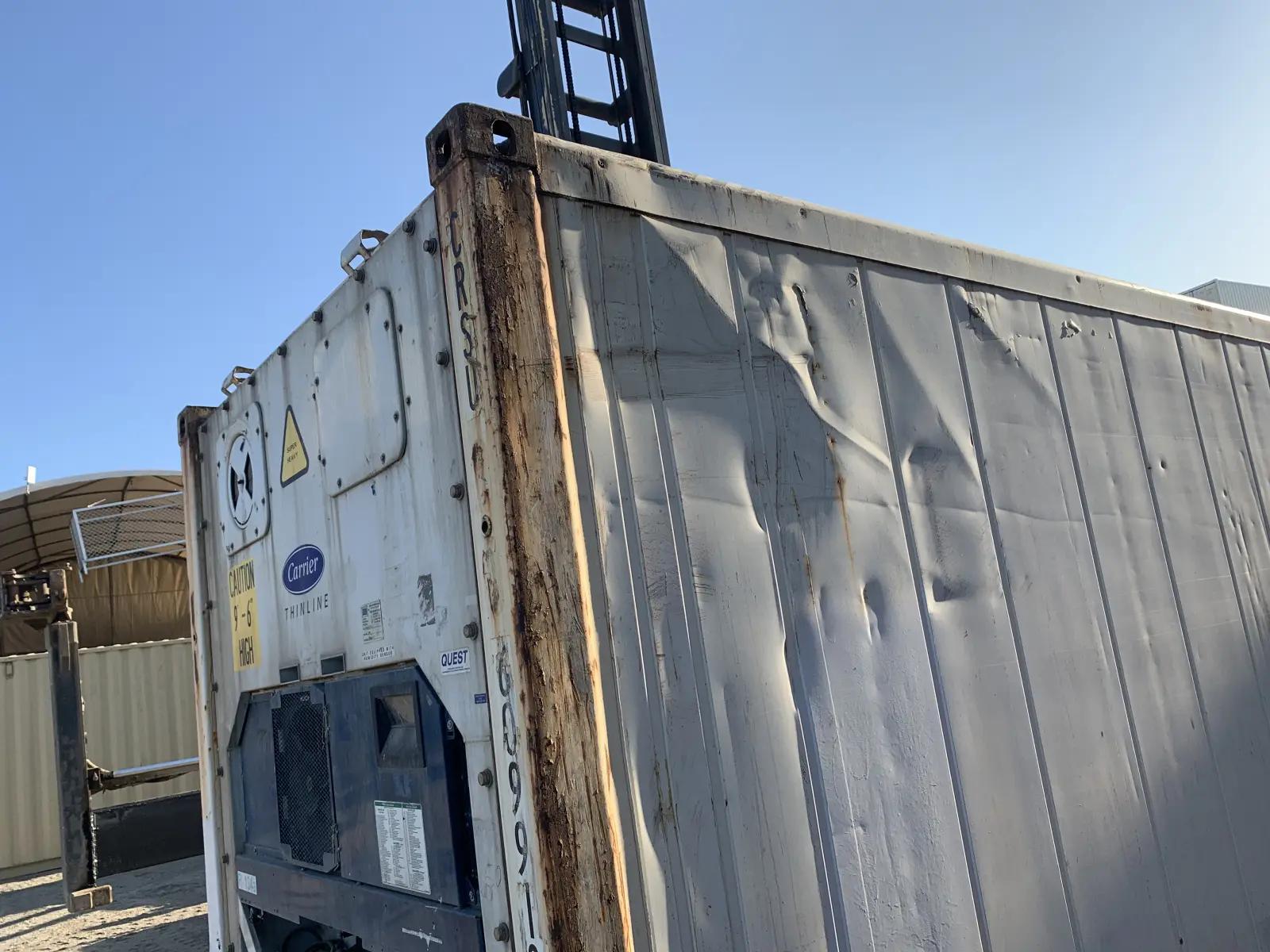 40ft Refrigerated High Cube Shipping Container