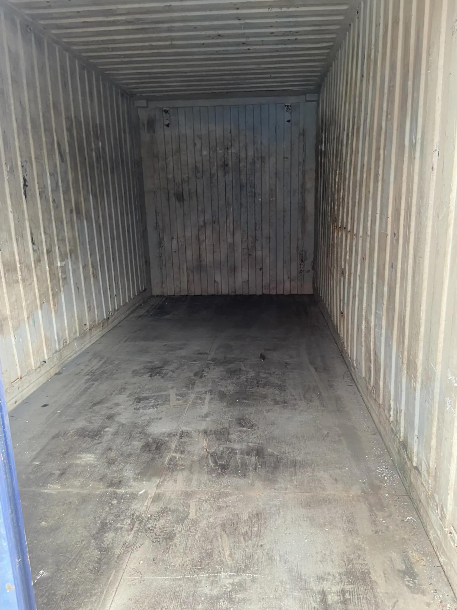 Used 20ft High Cube Bulker w' Steel Floor