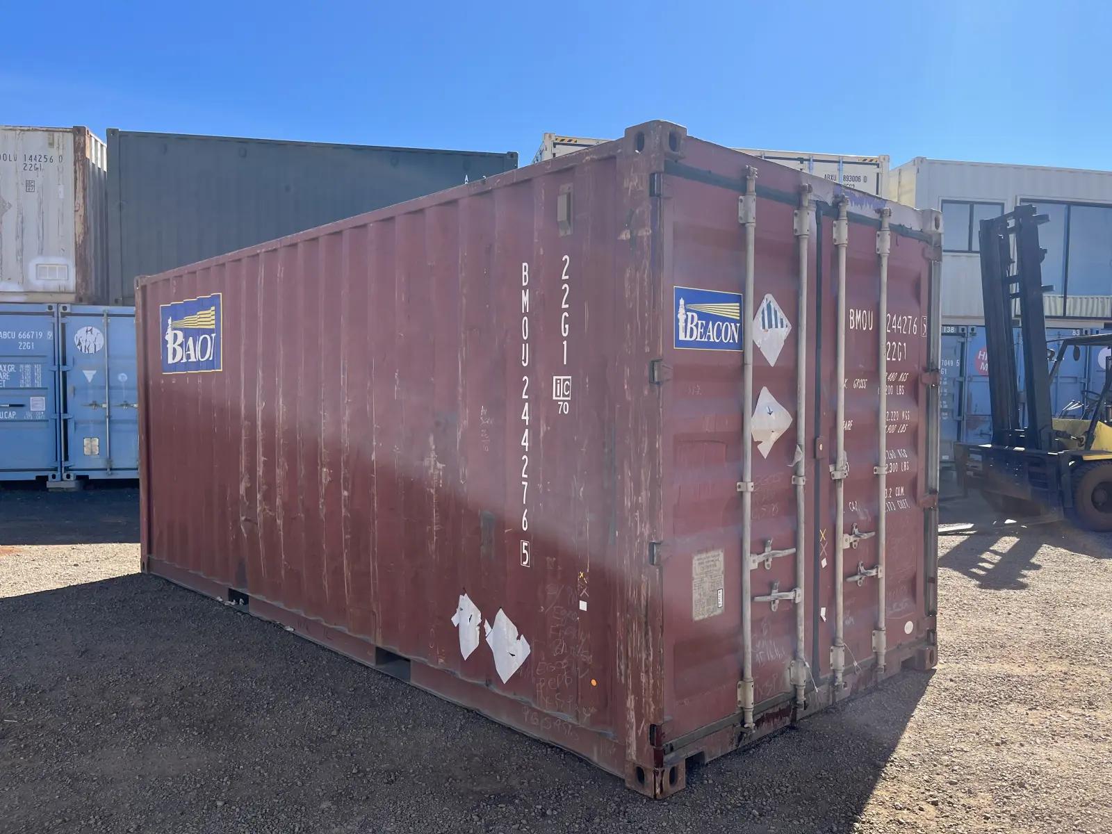 20ft Shipping Container, As-Is Condition