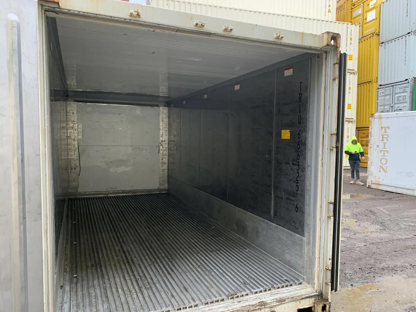 Used 20ft Refrigerated Shipping Container, Non-Operational