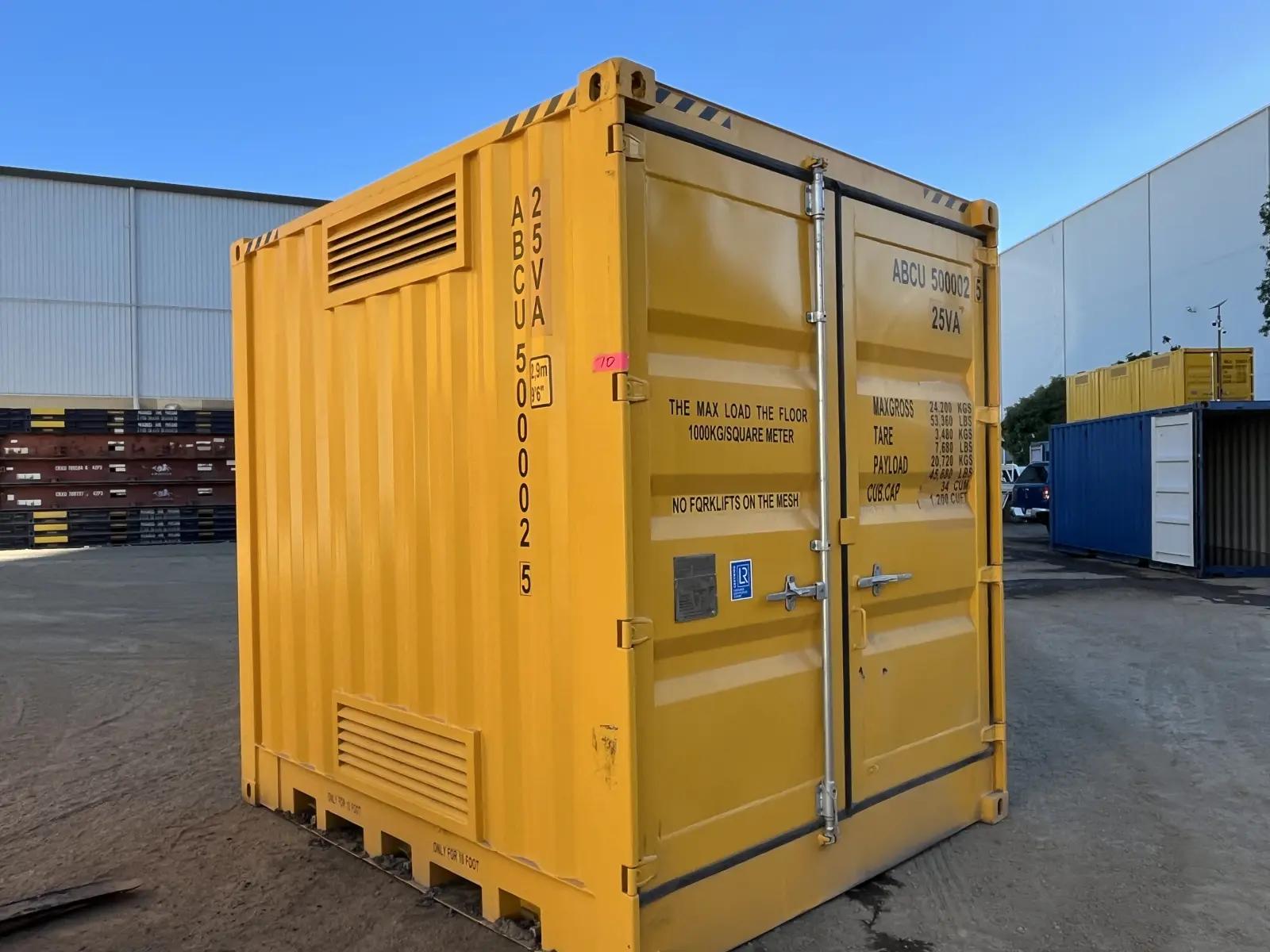 10ft Dangerous Goods High Cube Shipping Container