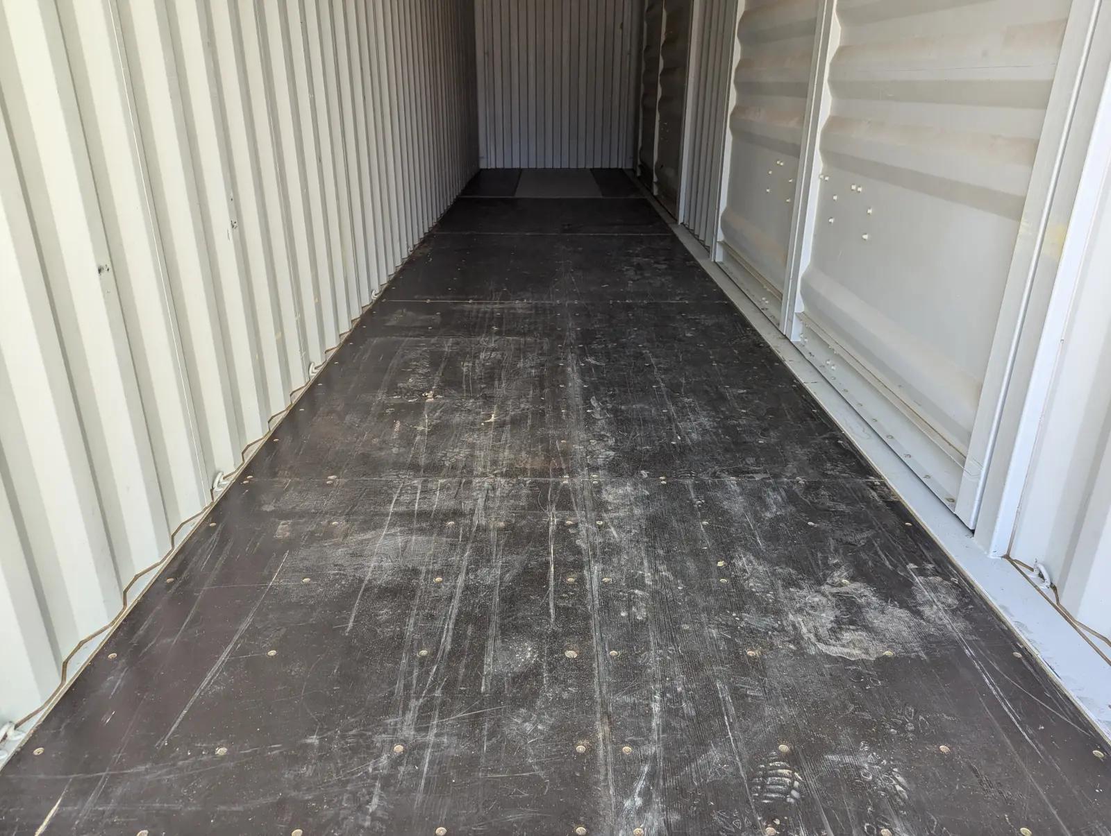 40ft High Cube Shipping Container w' Partial Side Opening (2 Sets of Side Doors)