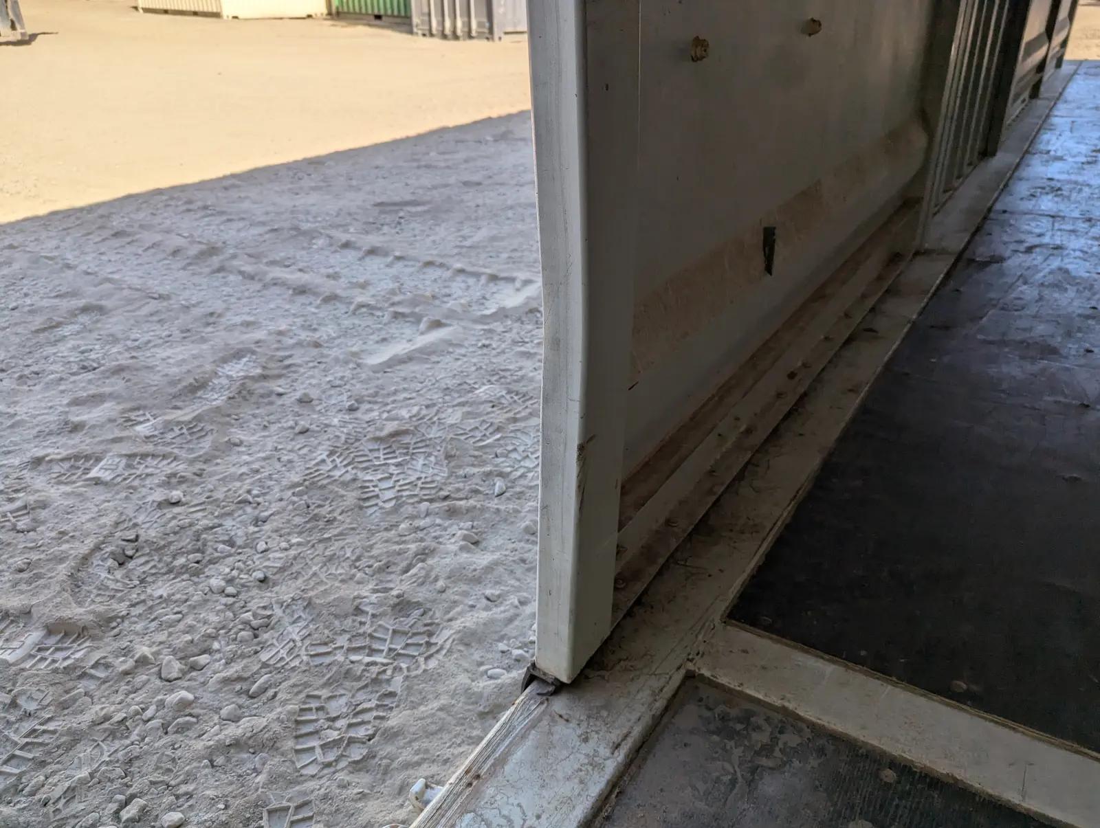40ft High Cube Shipping Container w' Partial Side Opening (2 Sets of Side Doors)