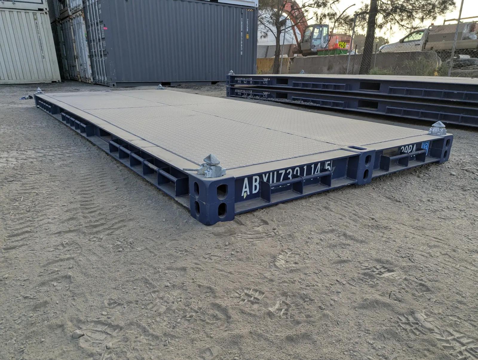 20ft Platform w' 3 cnr casts
