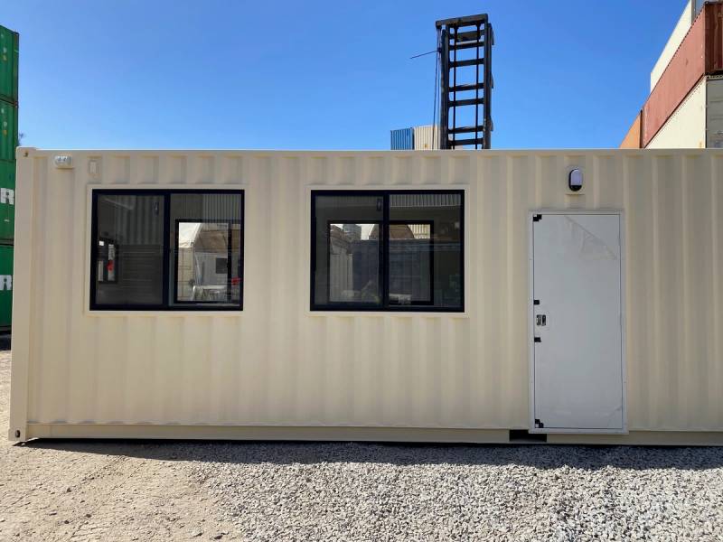 The 40ft half site office, half storage container
