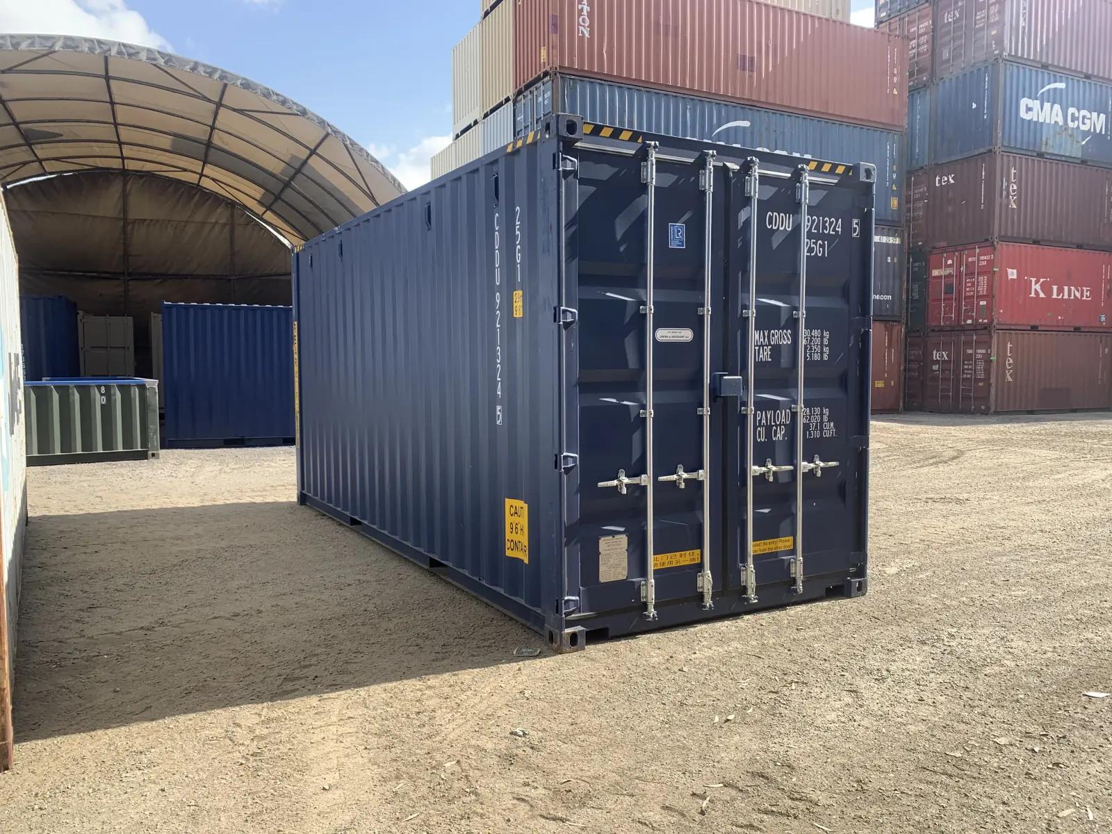 20ft High Cube Shipping Container w' Doors Both Ends