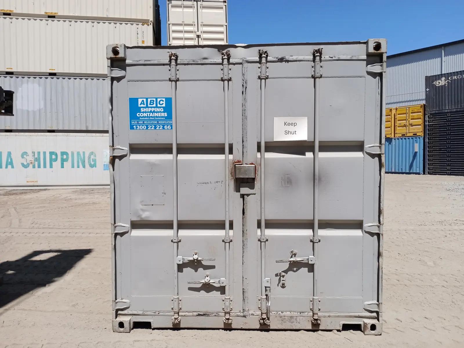 21ft Plumbers Box Shipping Container