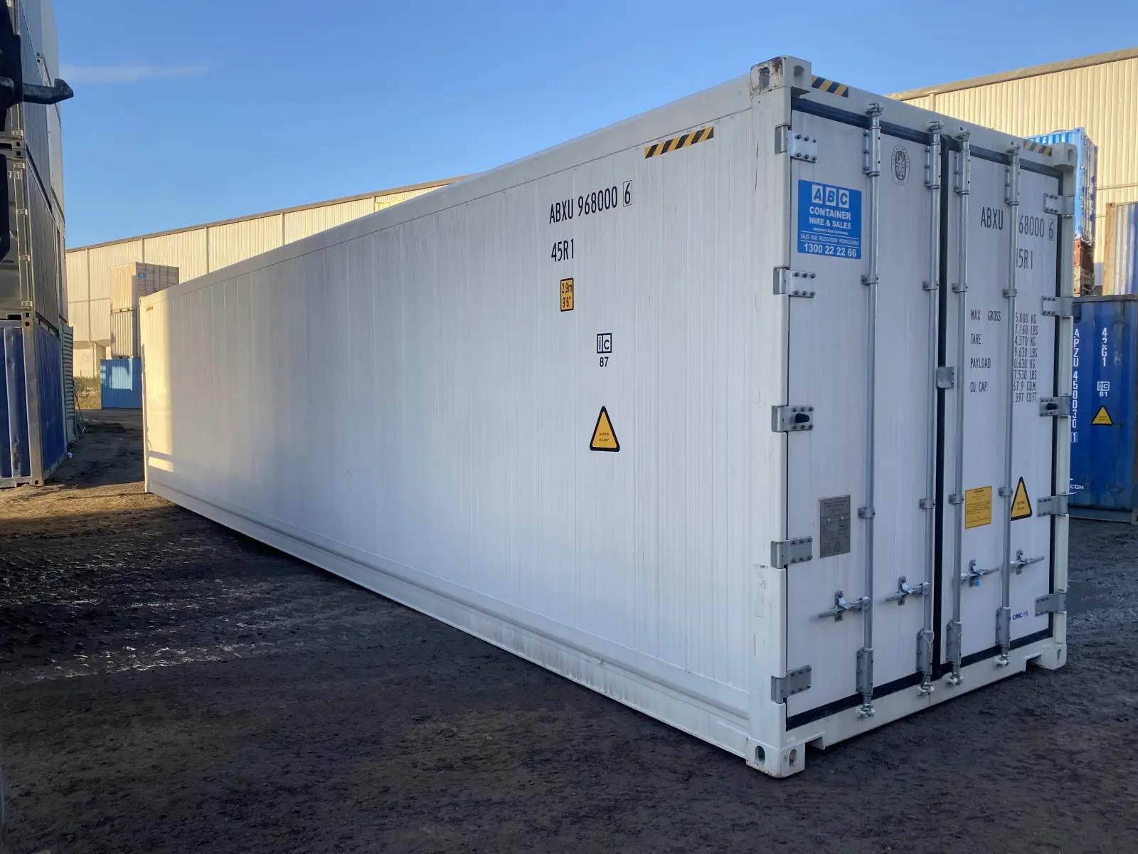40ft Refrigerated High Cube Shipping Container