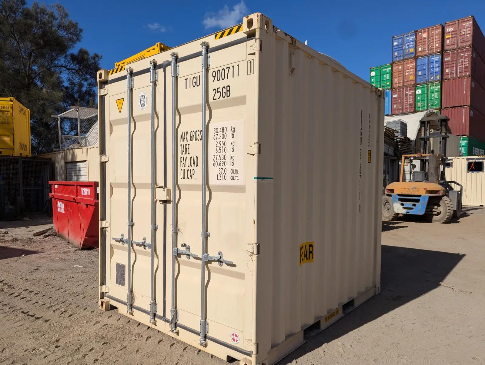 10ft High Cube Shipping Container