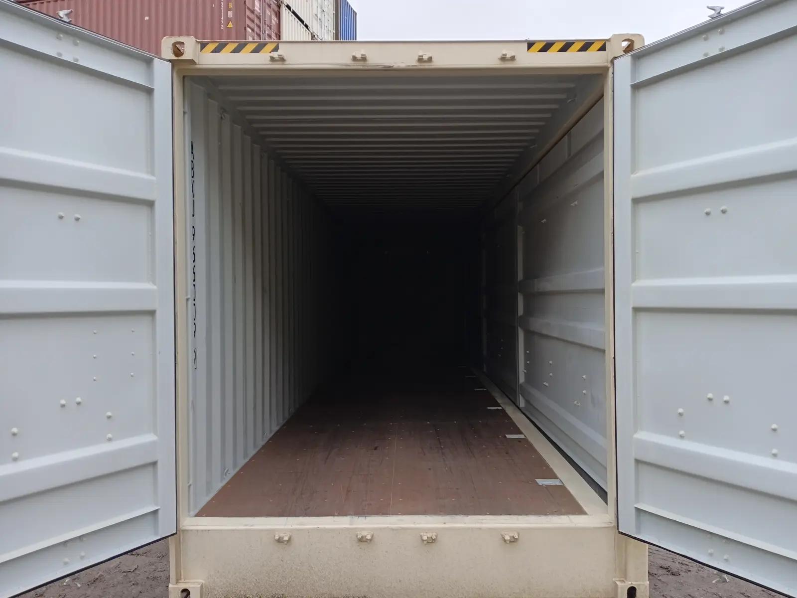 40ft High Cube Shipping Container w' Full Side Opening