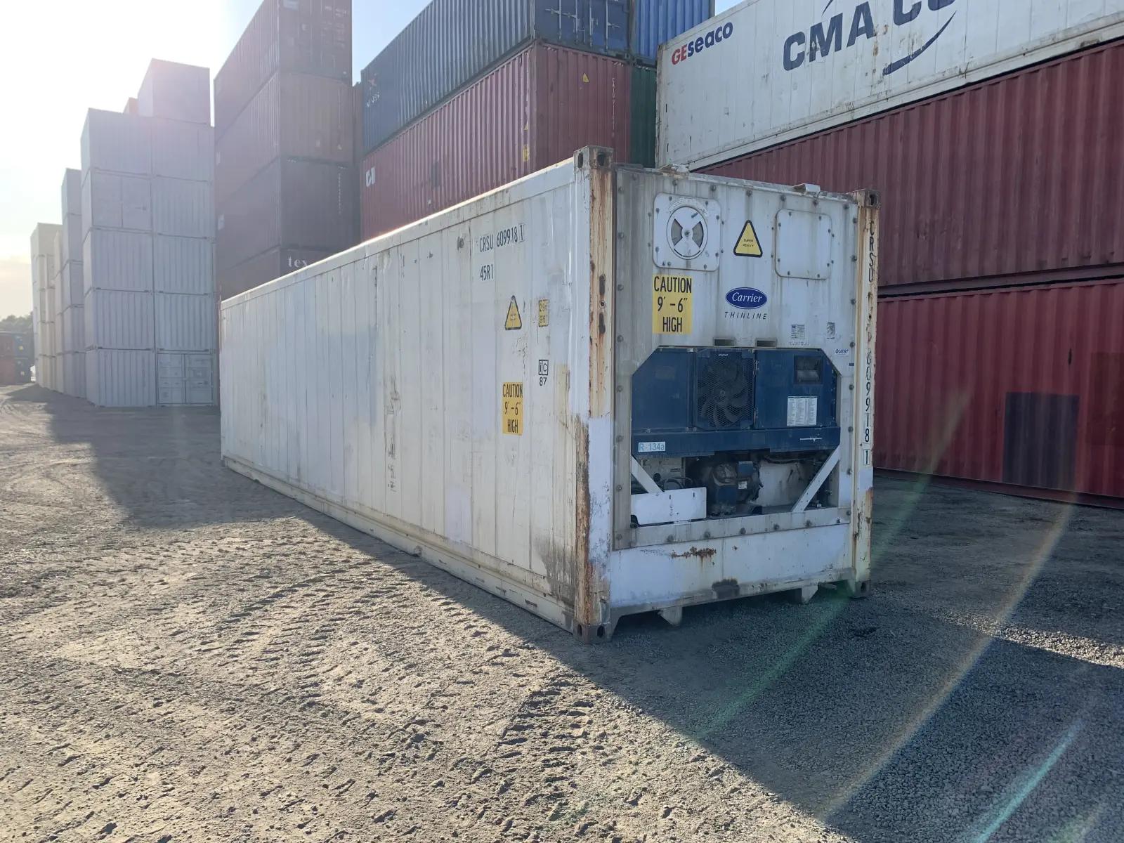 40ft Refrigerated High Cube Shipping Container