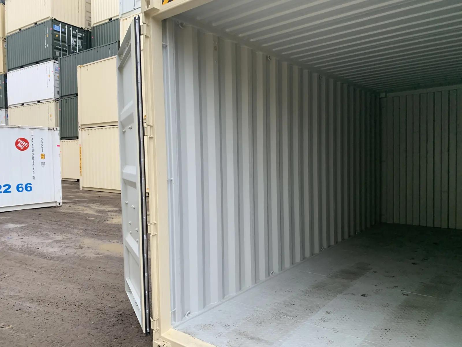 20ft High Cube Shipping Container w' Steel Floor