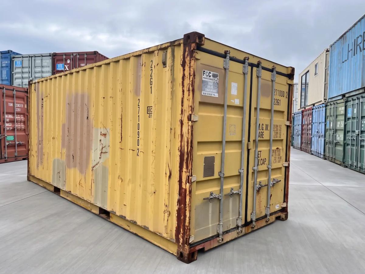 20ft Shipping Container, As-Is Condition