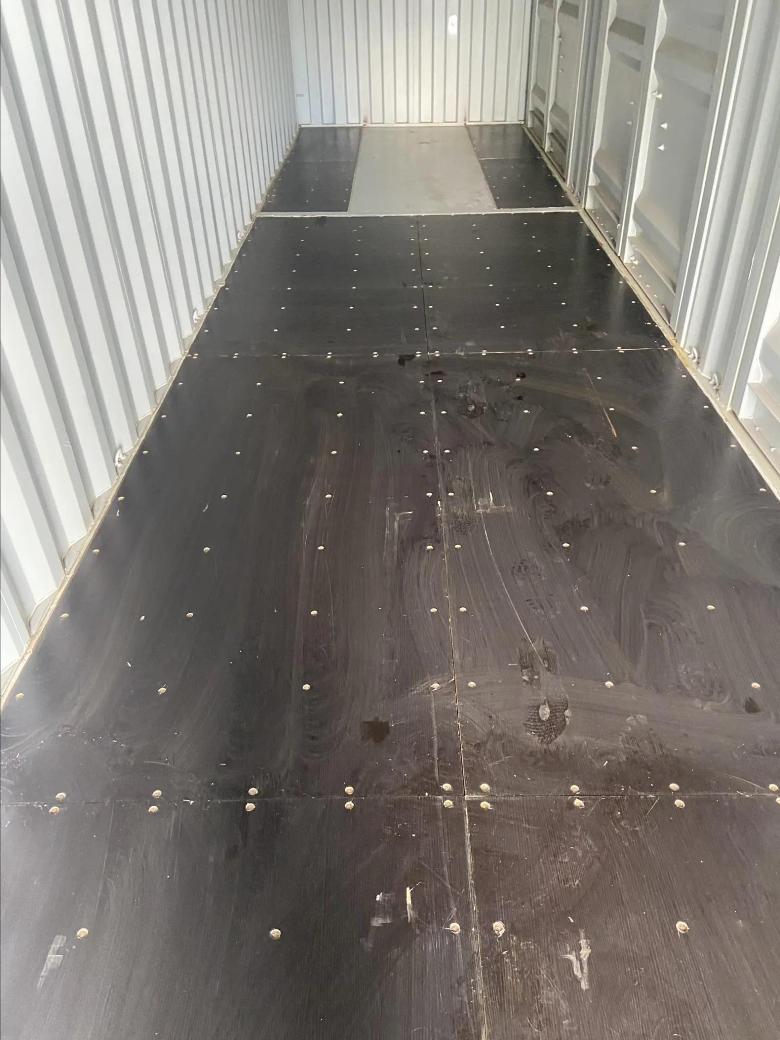 40ft High Cube Shipping Container w' Side Opening (4 Sets of Side Doors)
