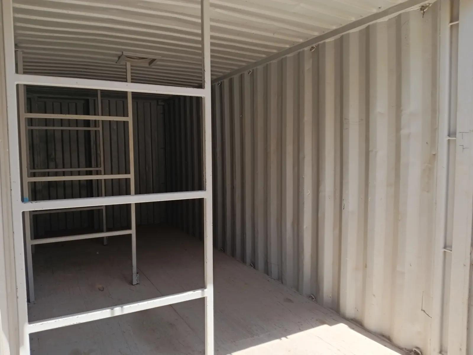 21ft Plumbers Box Shipping Container