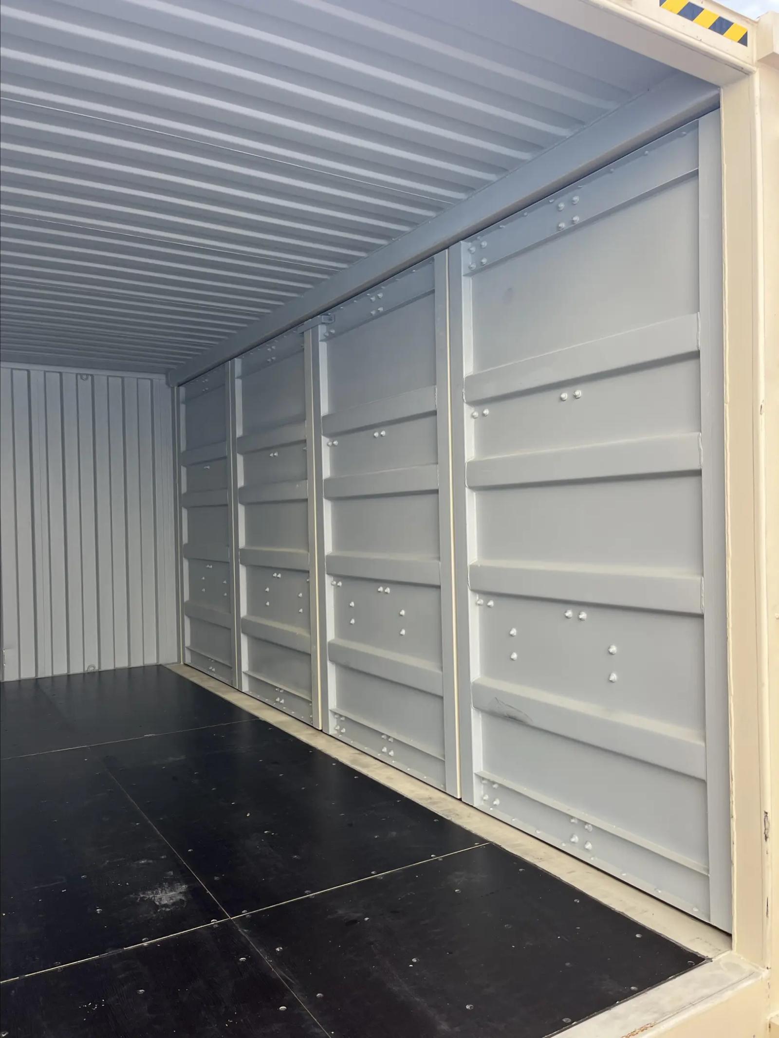 20ft High Cube Shipping Container w' Full Side Opening