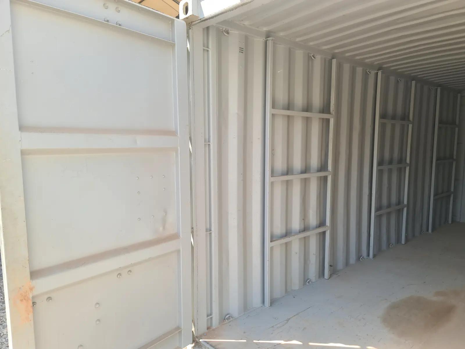 21ft Plumbers Box Shipping Container