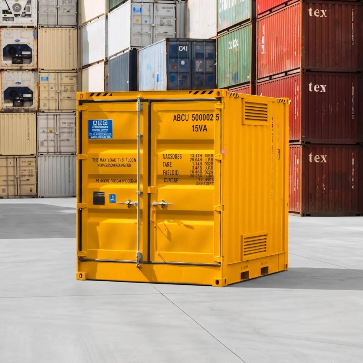 10ft Dangerous Goods High Cube Shipping Container