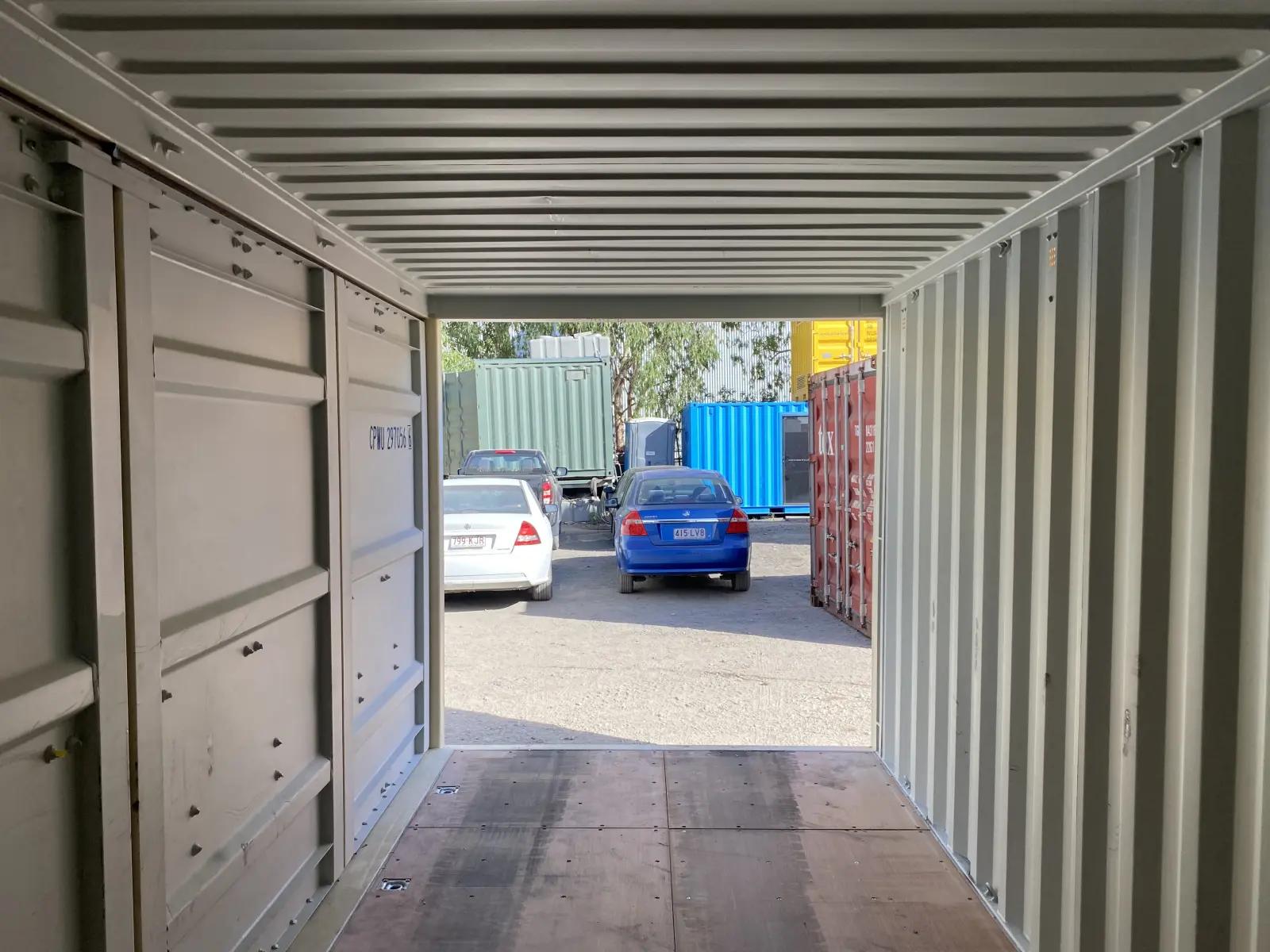 20ft Shipping Container w' Full Side Opening