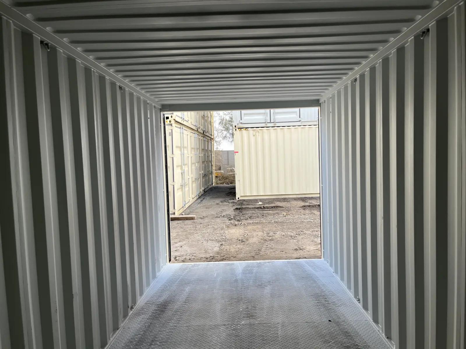 20ft Shipping Container w' Steel Floor