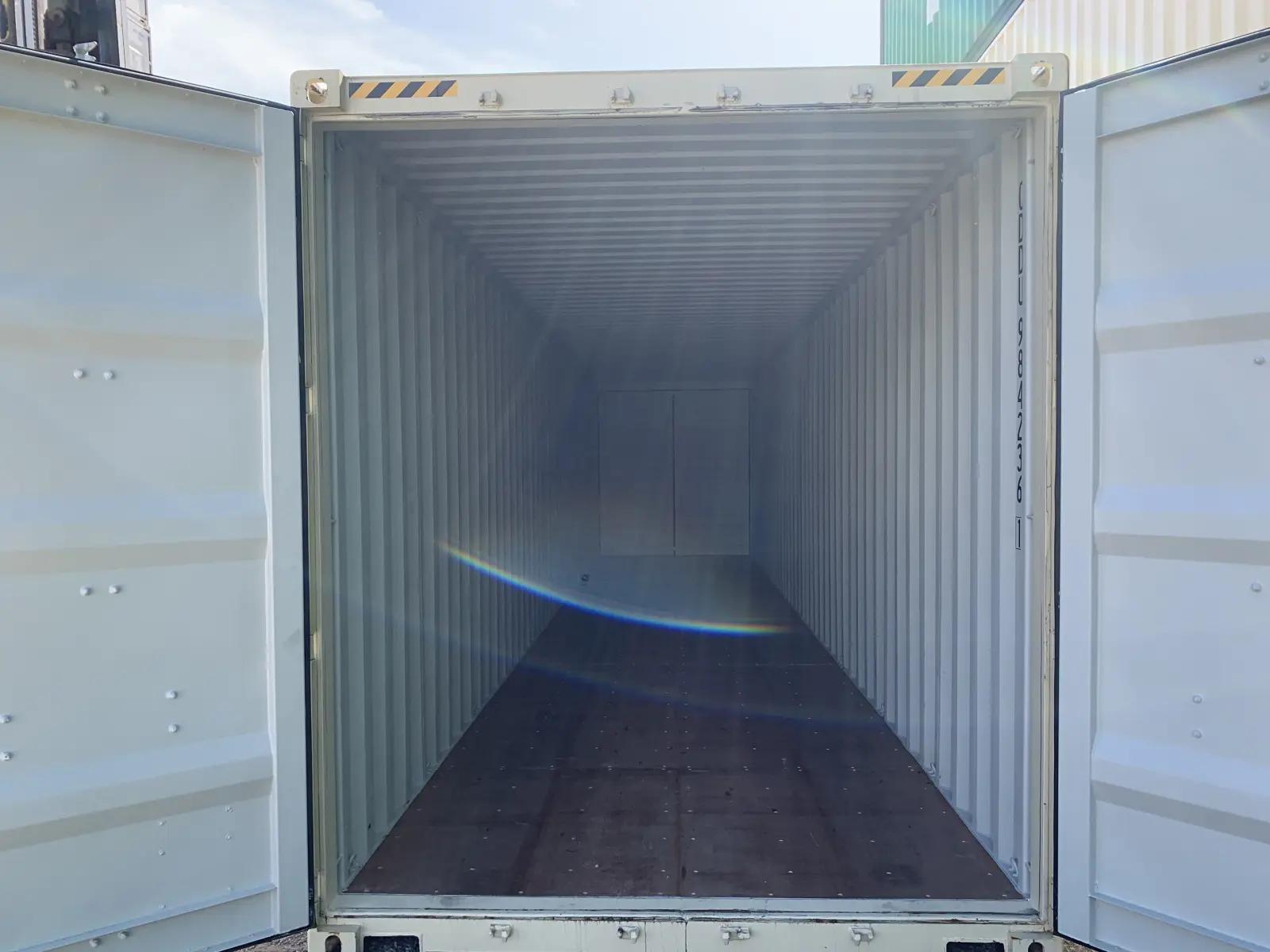 40ft High Cube Shipping Container w' Doors Both Ends