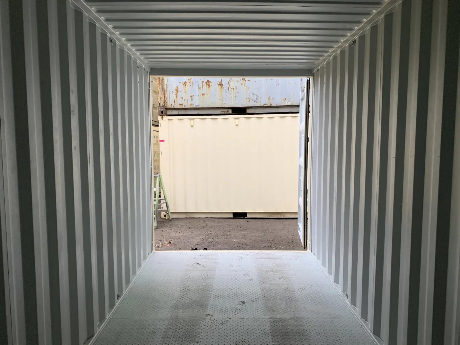 20ft High Cube Shipping Container w' Steel Floor