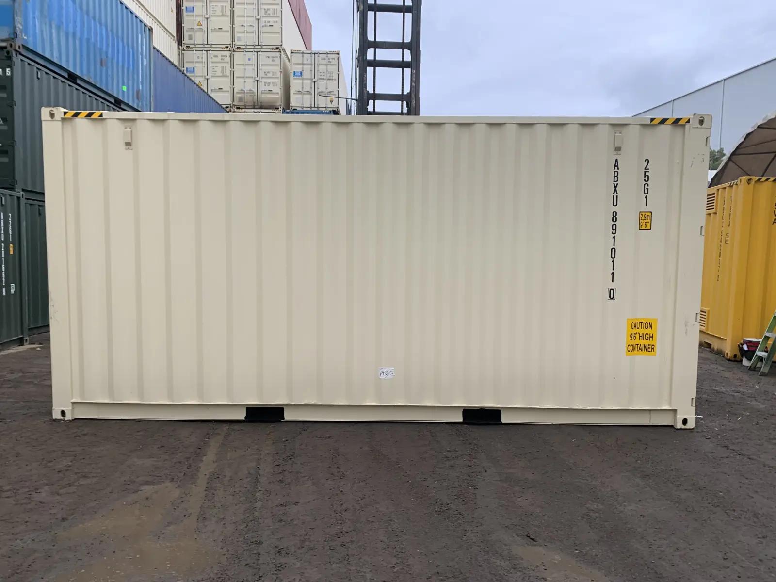 20ft High Cube Shipping Container w' Steel Floor