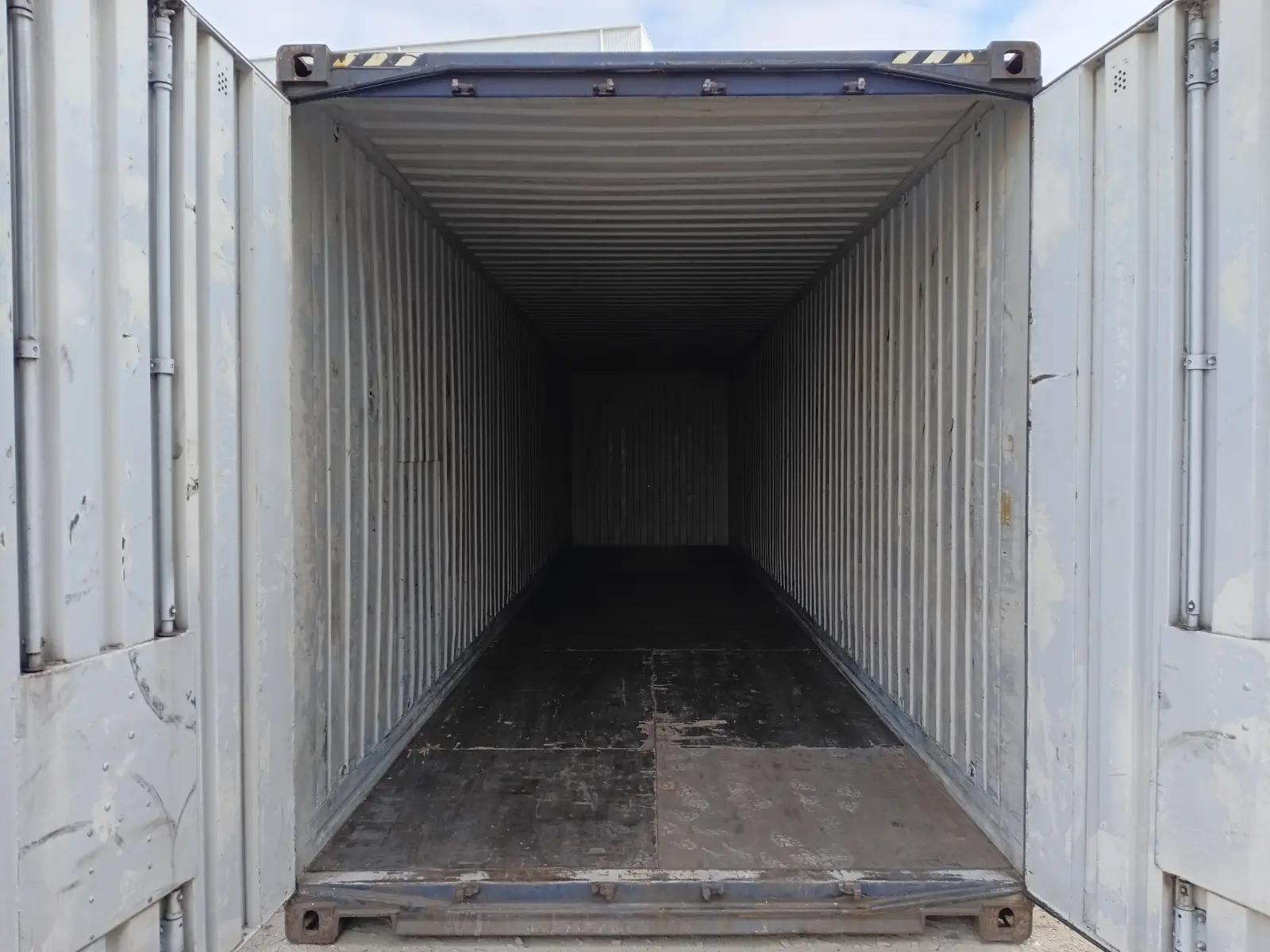 Used 40ft High Cube Pallet-Wide Shipping Container